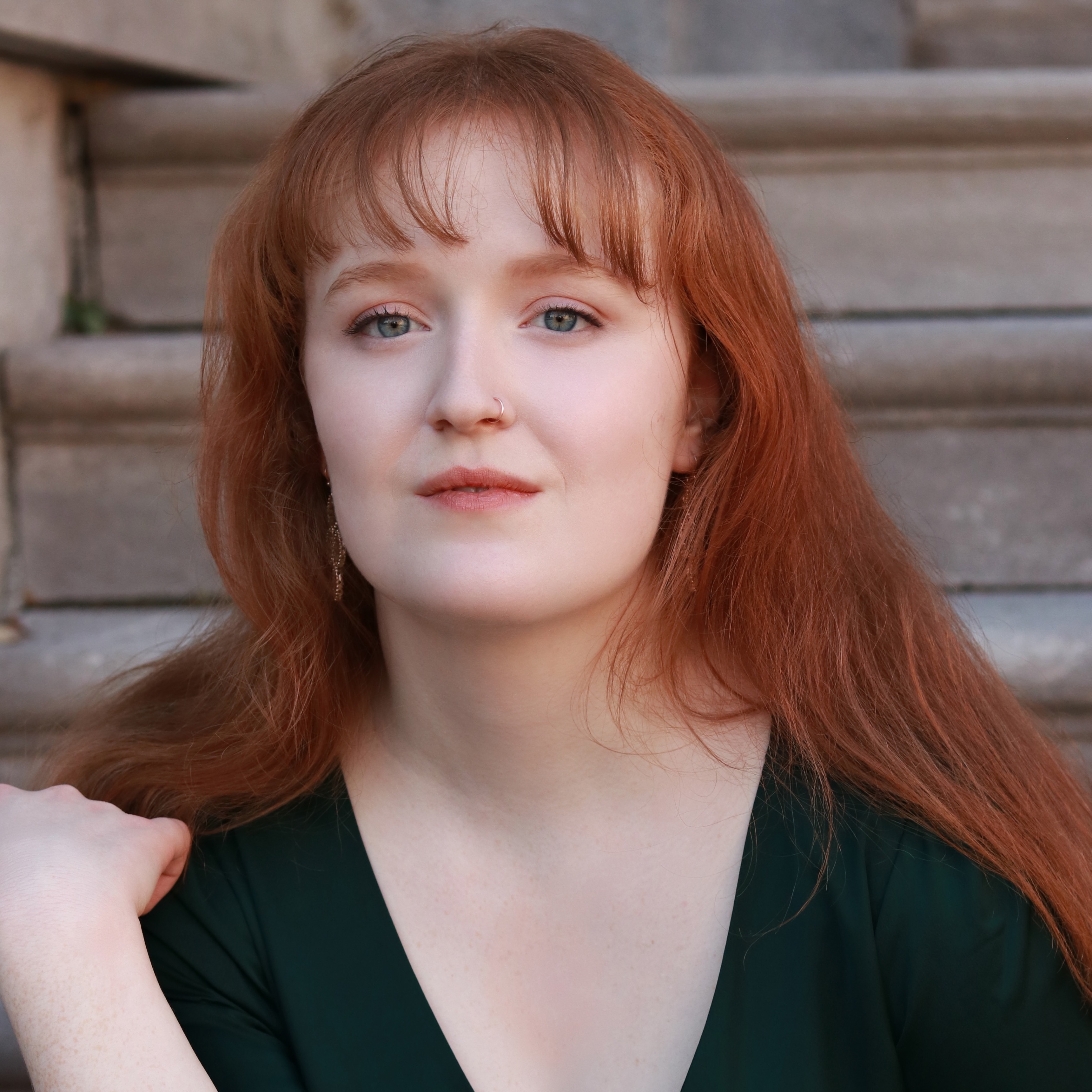 A headshot of Artistic Partner Grace Skehan